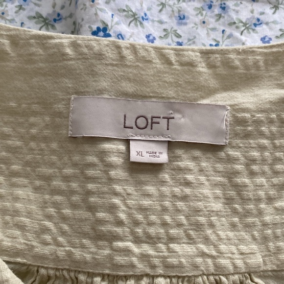 Loft Short Sleeve Ruffle Top - Picture 4 of 4